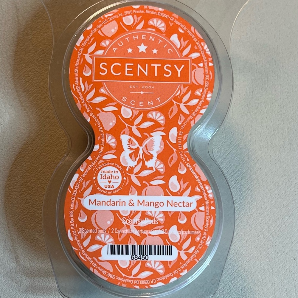 Scentsy Mandarin & Mango Nectar Scent Pods
